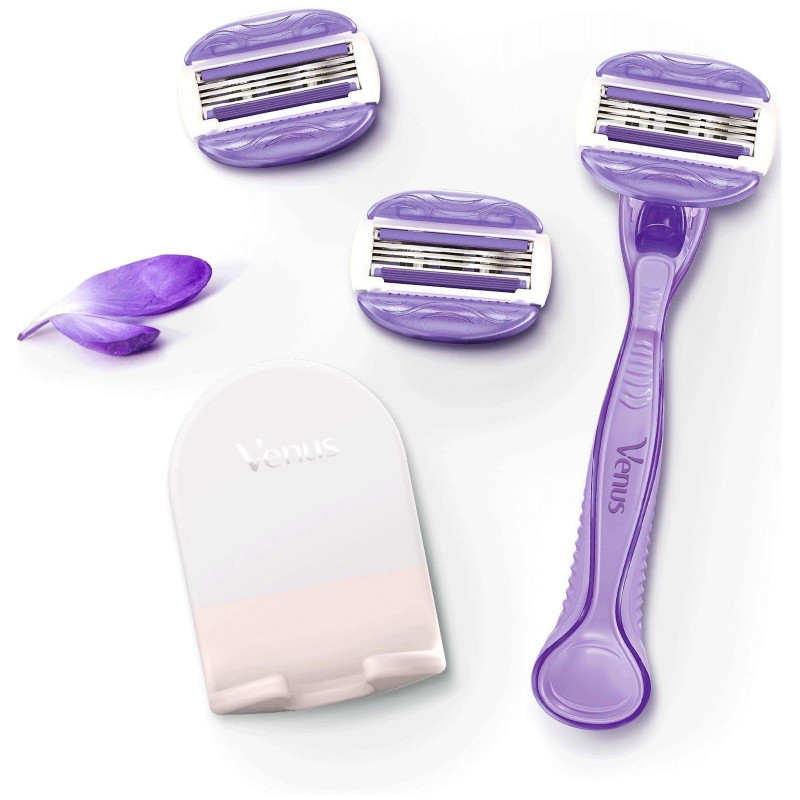 Бритва Gillette Venus Comfortglide Breeze безопасная со сменными кассетами, 3шт — фото 4