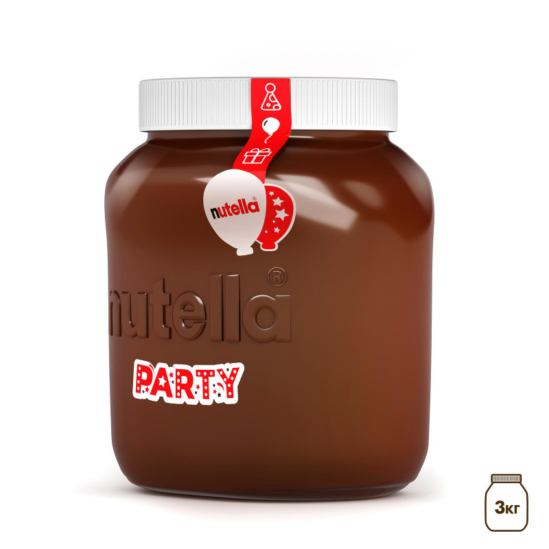 Ореховая паста Nutella фундук и какао Party edition, 3кг — фото 5