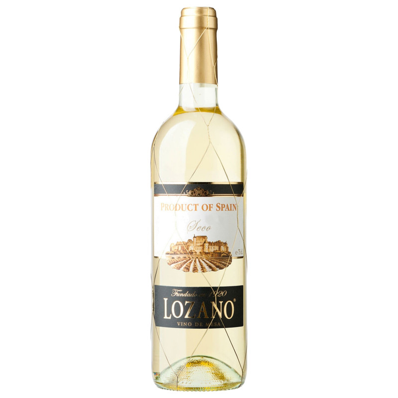 Вино Lozano Blanco Seco 10-12%, 750мл