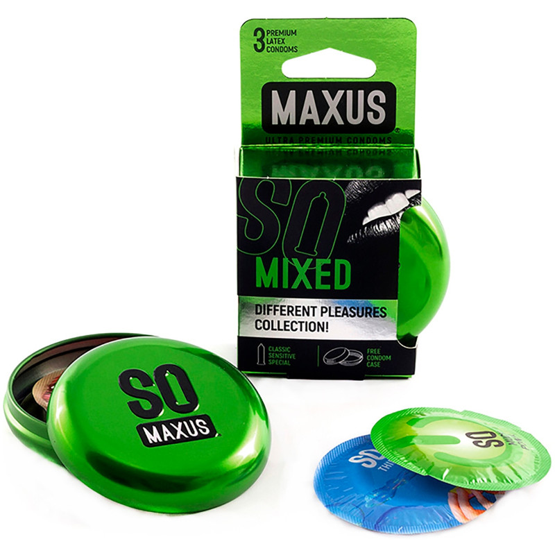 Презервативы Maxus Mixed, №3 — фото 2