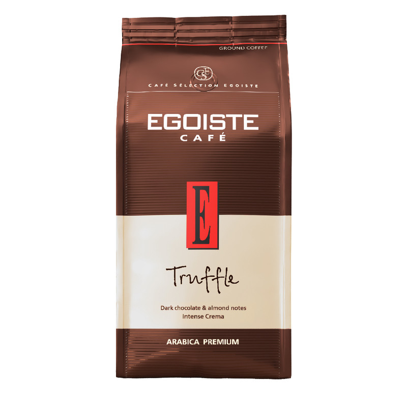 Кофе Egoiste Truffle натуральный жареный молотый, 250г — фото 1