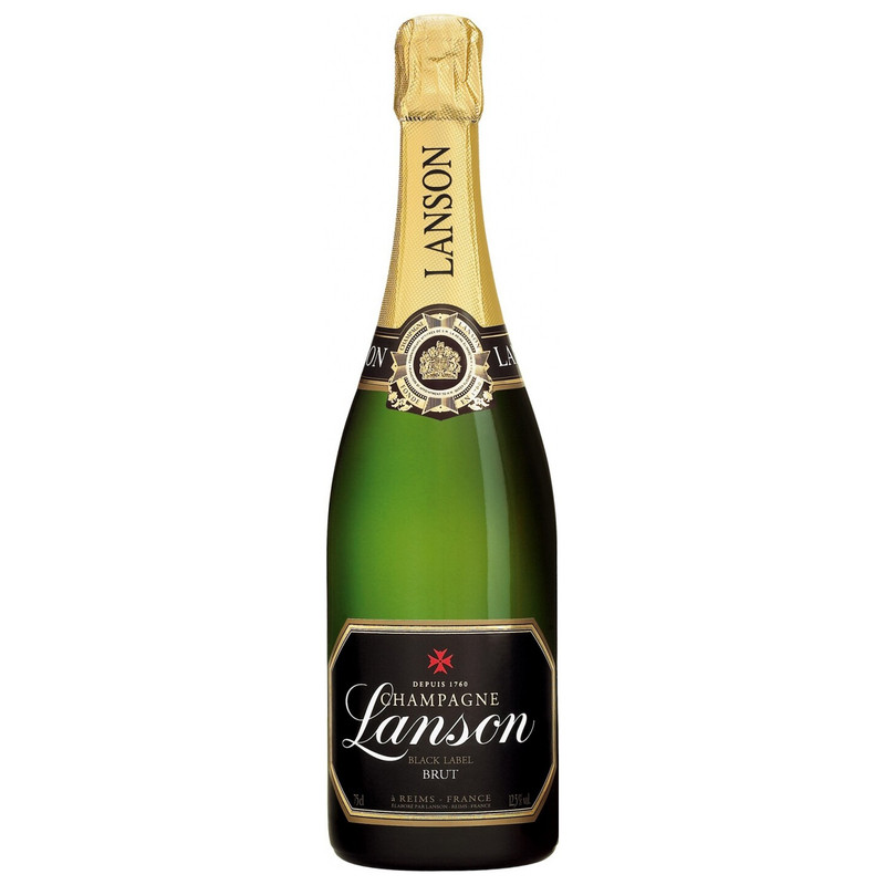Шампанское Lanson Блэк Лейбл белое, 750мл