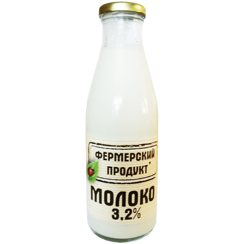 Молоко Любаня Из Кубани питьевое пастеризованное 3.2%, 750мл