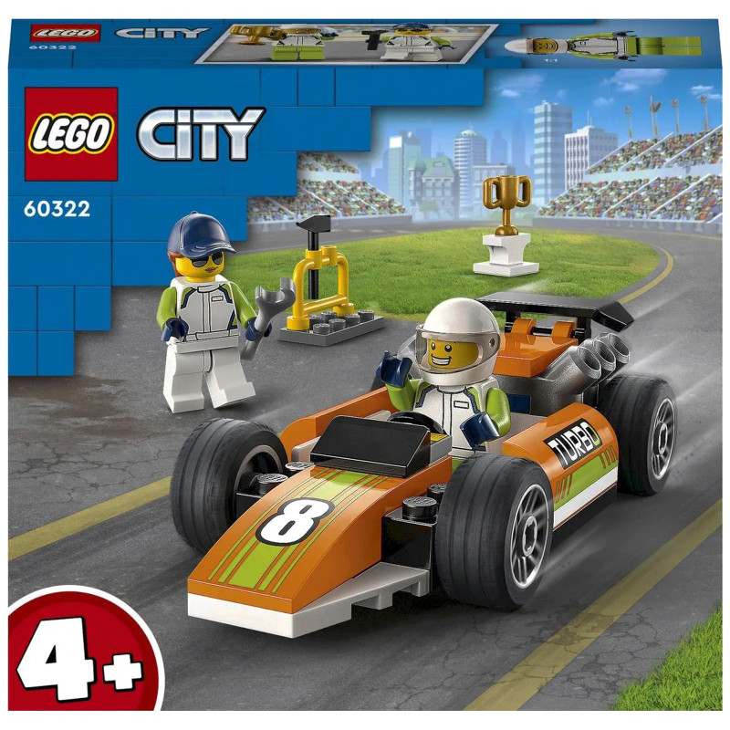 Конструктор Lego City Great Vehicles Гоночный автомобиль 60322 — фото 1