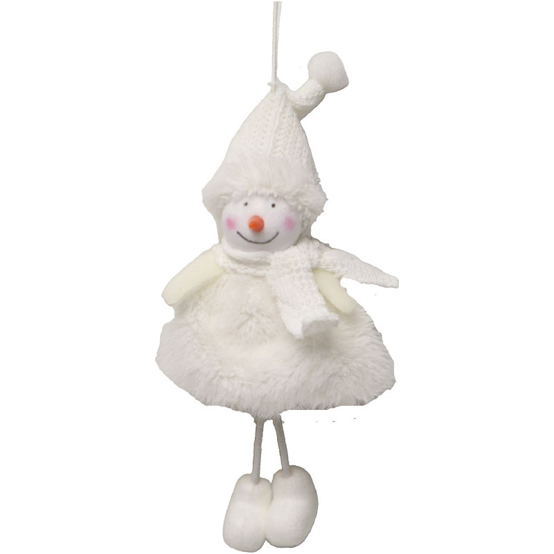 Игрушка ёлочная Снеговичок Маркет — фото 1