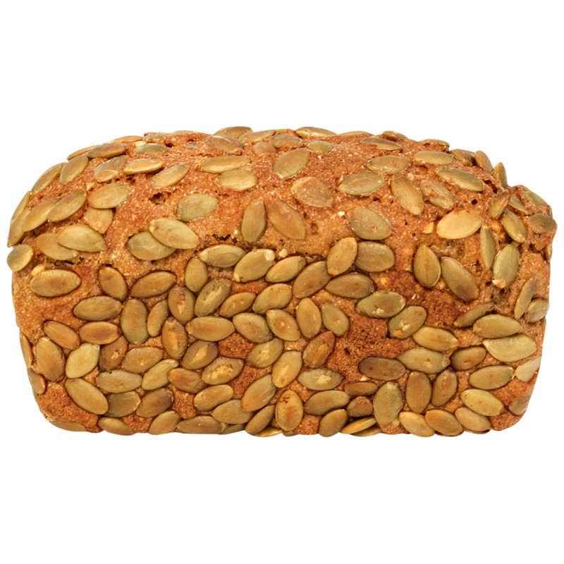 Хлеб Рижский Хлеб Веган из ржаной муки с зеленой гречкой и семенами тыквы, 300г — фото 1