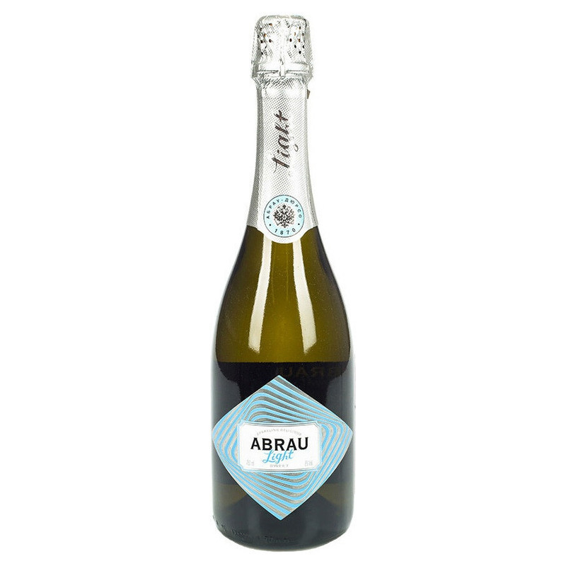Вино игристое Abrau Light белое брют 11.5-13.5%, 750мл