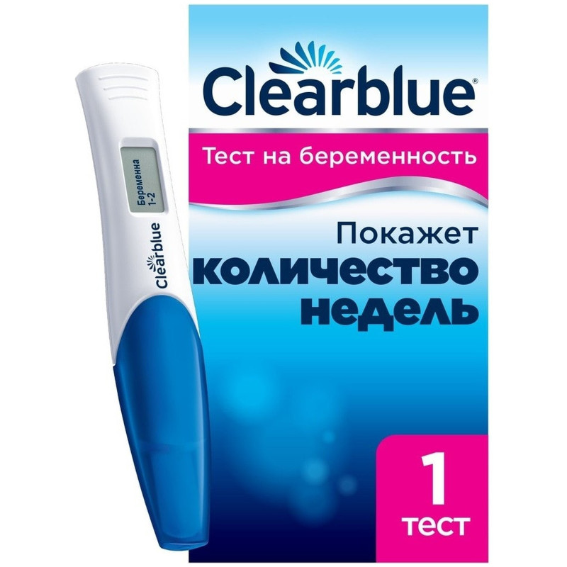 Устройство Clearblue цифровое для определения срока беременности, 1шт — фото 3