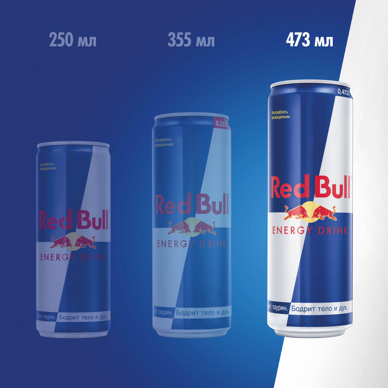 Энергетический напиток Red Bull, 473мл — фото 5