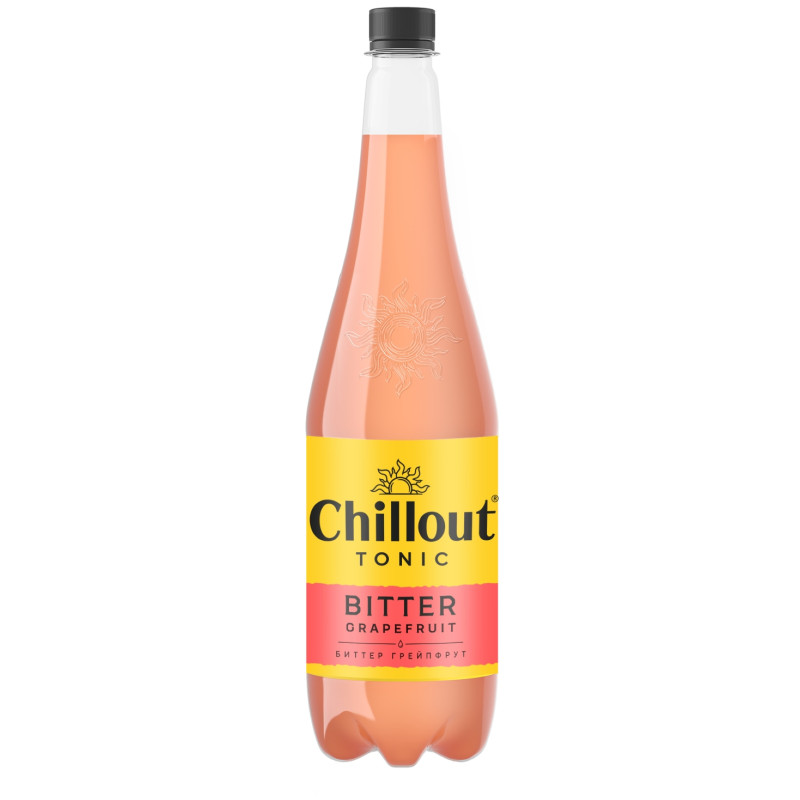 Напиток Chillout Bitter Grapefruit безалкогольный сильногазированный, 900мл