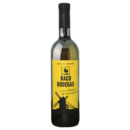 Вино Baco Bodegas белое полусладкое, 10.0-12.0%, 750мл