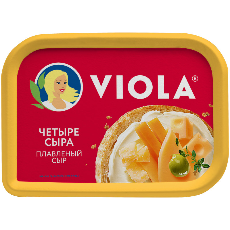 Сыр плавленый Viola Четыре Сыра 50%, 400г — фото 3