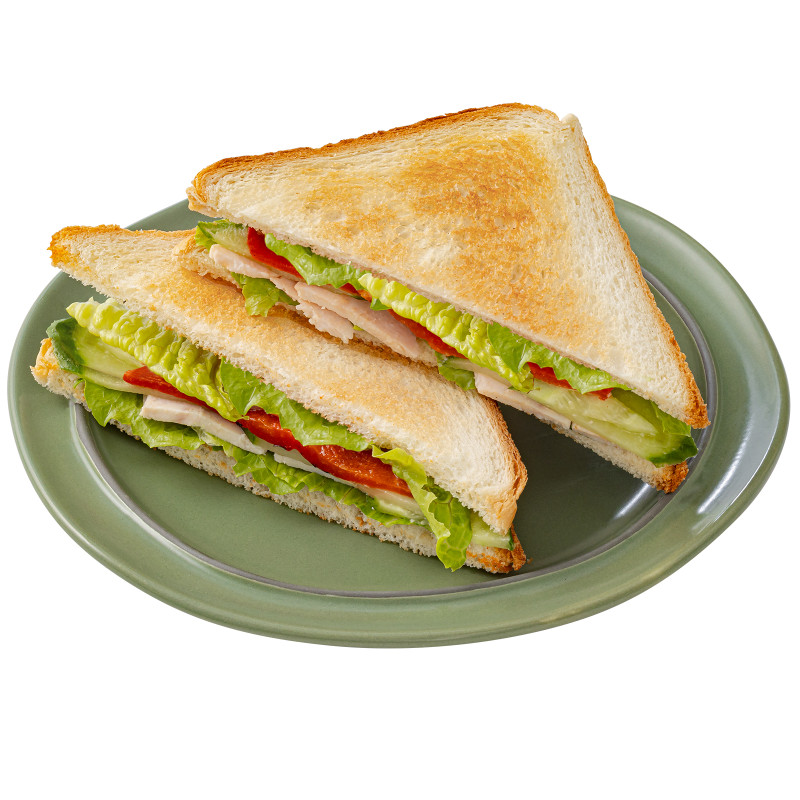 Клаб-сэндвич двойной с бужениной Шеф Перекрёсток, 200г — фото 2