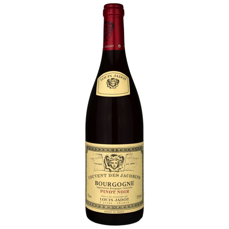 Вино Louis Jadot Couvent des Jacobins Bourgogne AOC Rouge красное 13%, 750мл