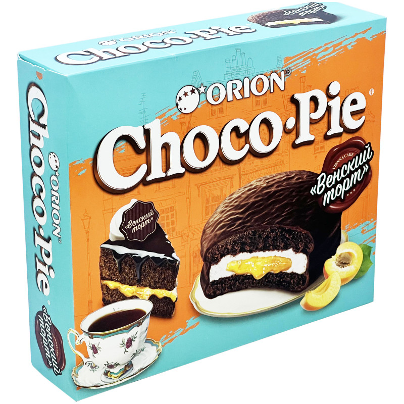 Пирожное Orion Choco Pie Венский торт, 360г — фото 1