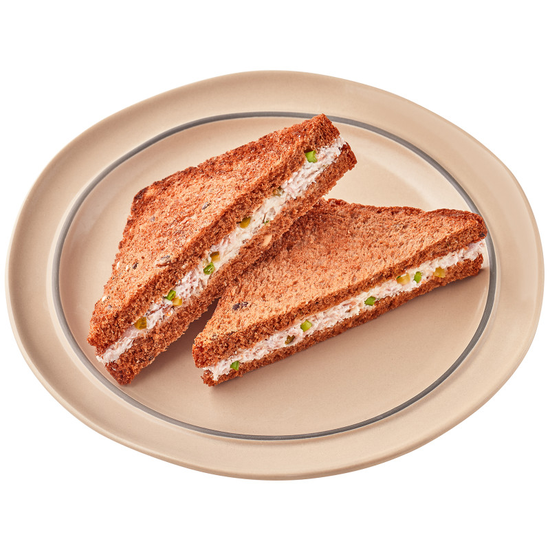 Сэндвич с риетом из филе форели на цельнозерновом хлебе Шеф Перекрёсток, 125г — фото 2