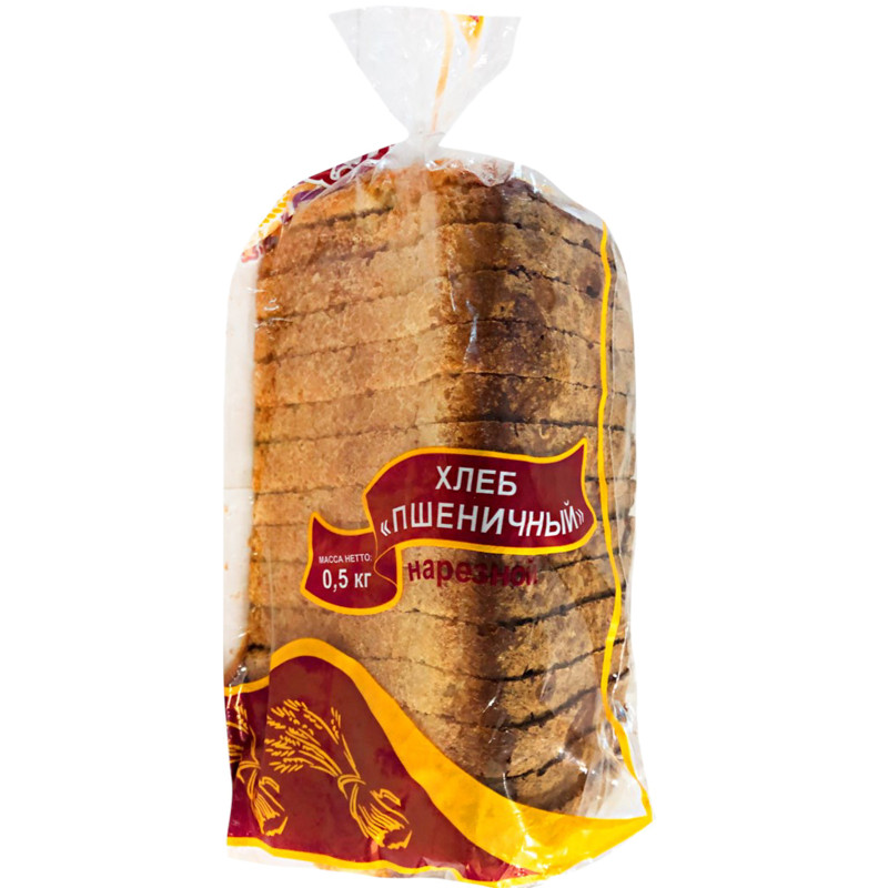 Хлеб Самотлор Хлеб пшеничный нарезка высший сорт, 500г
