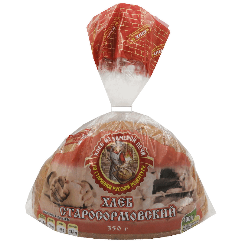 Хлеб Сормовский Хлеб Старосормовский в нарезке, 350г - купить с доставкой в Москве в Перекрёстке