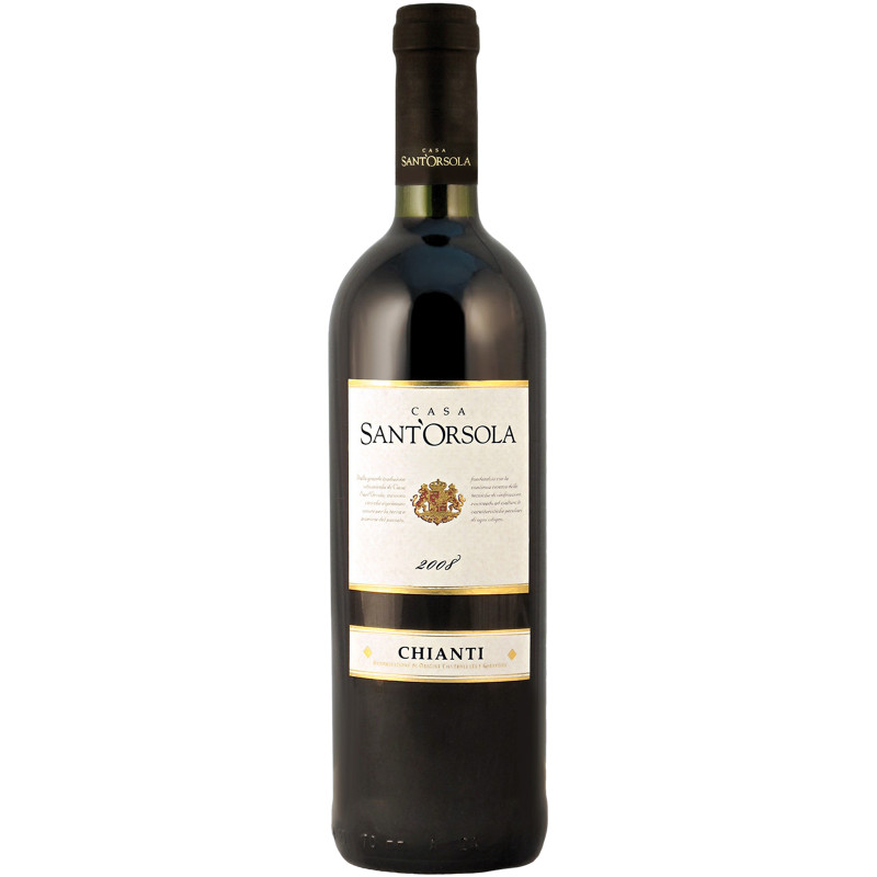 Вино Sant'Orsola Chianti DOCG красное сухое 12%, 750мл