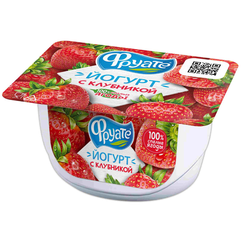 Йогурт Фруате с клубникой 2.5%, 125г