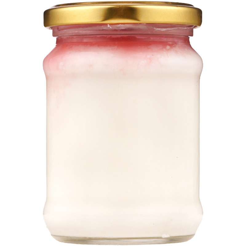 Йогурт Ешь Деревенское Греческий с клубничным вареньем 5%, 250г — фото 1