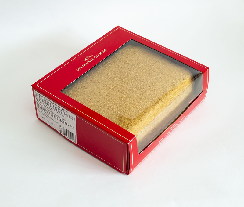 Торт Британские Пекарни Медовый, 850г — фото 1
