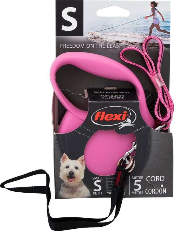 Рулетка Flexi S для собак до 12кг в ассортименте, 5м — фото 2