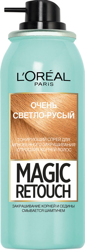 Спрей тонирующий для волос L'Oreal Paris Magic Retouch светло-русый, 75мл — фото 4