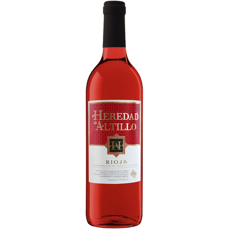 Вино Heredad de Altillo Doc Rioja розовое сухое, 750мл