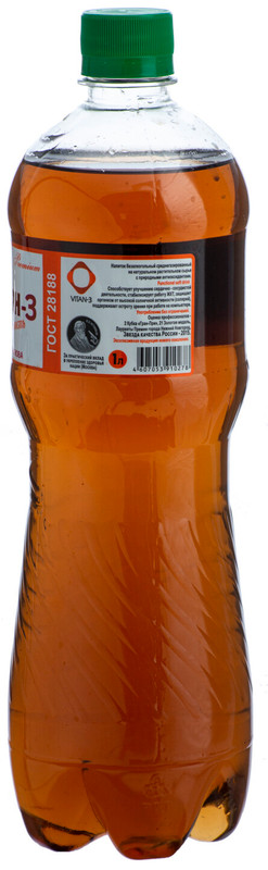 Напиток безалкогольный Витан Витан-3 натуральный оздоровительный газированный, 1л — фото 1