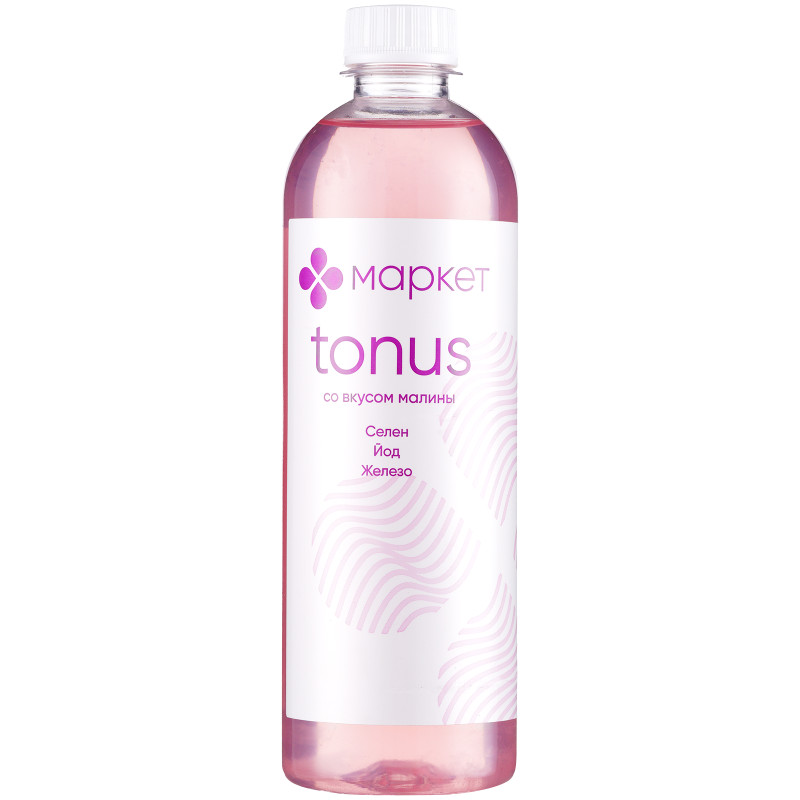 Напиток Tonus со вкусом малины витаминизированный негазированный Маркет, 500мл — фото 1