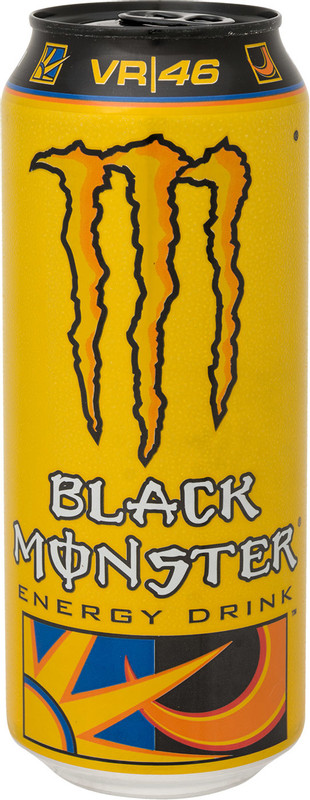 Энергетик Black Monster The Doctor безалкогольный газированный, 500мл — фото 3