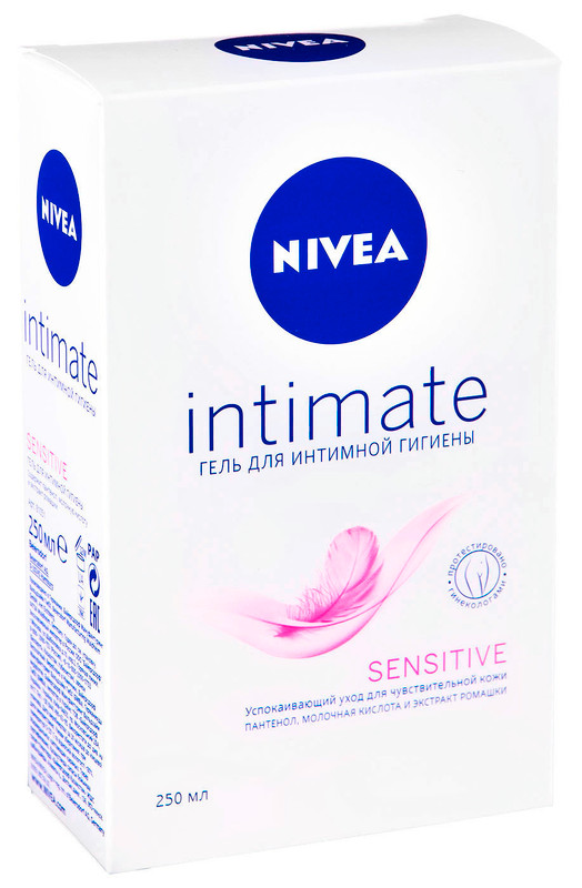 Гель Nivea Intimate Sensitive для интимной гигиены, 250мл — фото 2