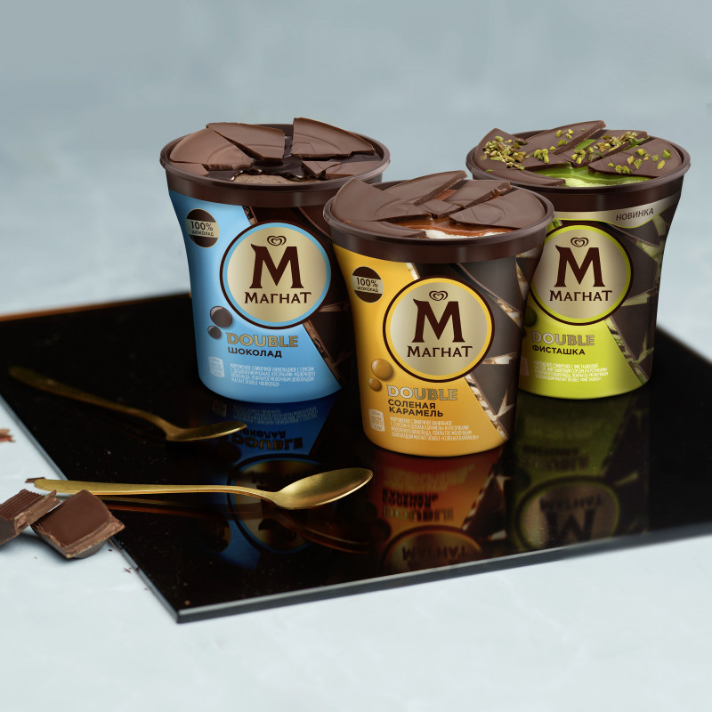 Мороженое Магнат Double Шоколад  10%, 310г — фото 6