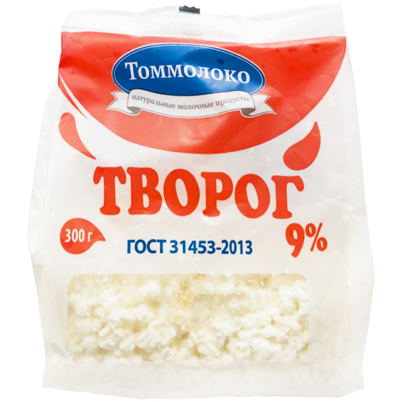 Творог Томмолоко 9%, 300г