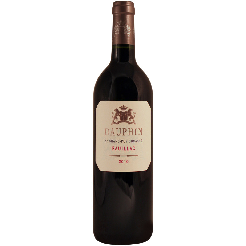 Вино Dauphin de Grand-Puy Ducasse Pauillac AOC красное сухое 13%, 750мл