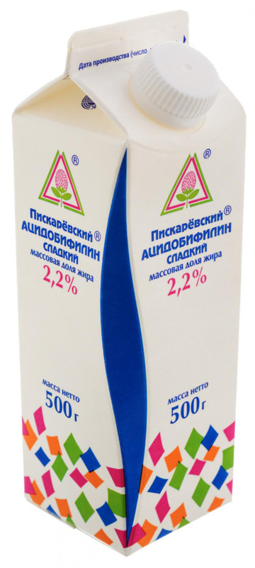 Ацидобифилин Пискаревский сладкий 2.2%, 500мл