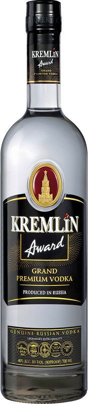 Водка Kremlin Award 40%, 700мл