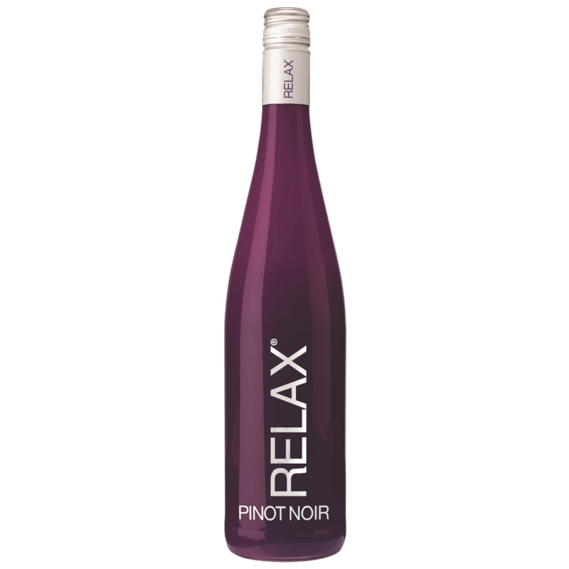 Вино Pinot Noir Relax красное полусухое 10.5%, 750мл