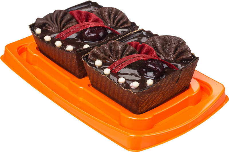 Пирожное Тирольские Пироги Вишня в шоколаде, 280г — фото 1