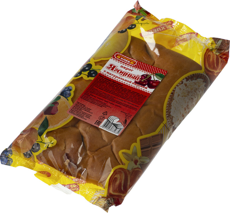 Пирог Сормовский Хлеб ягодный с вишней, 200г — фото 2