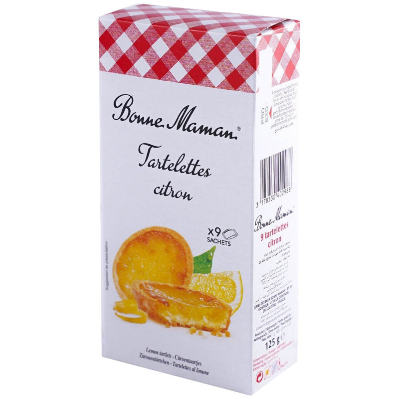 Печенье Bonne Maman Лимонное, 125г — фото 1