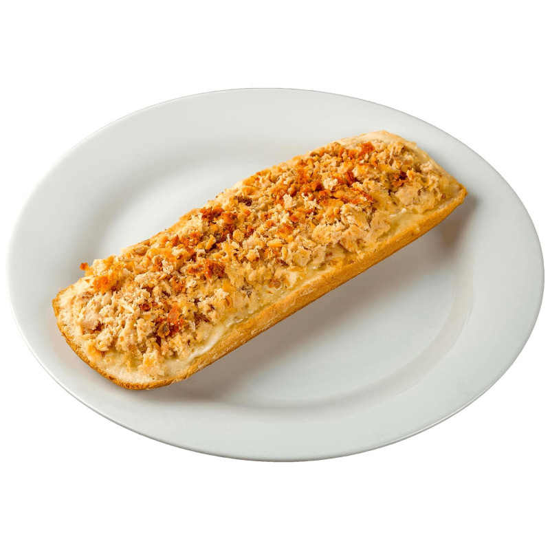 Брускетта Хлеб Насущный с курицей, беконом и вяленными помидорами, 230г — фото 1