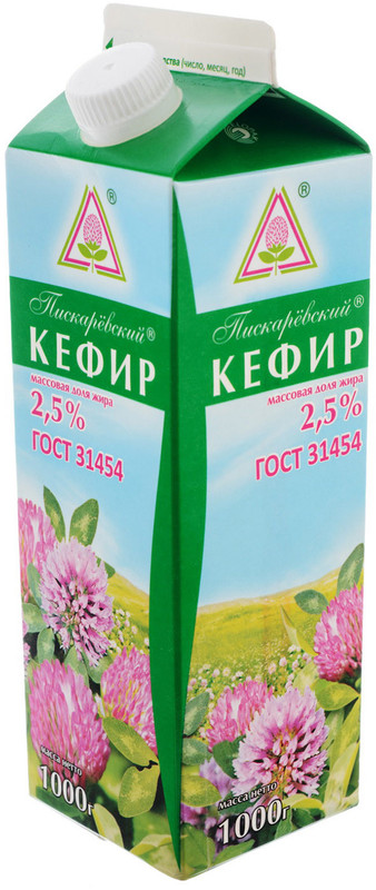 Кефир Пискаревский 2.5%, 1л