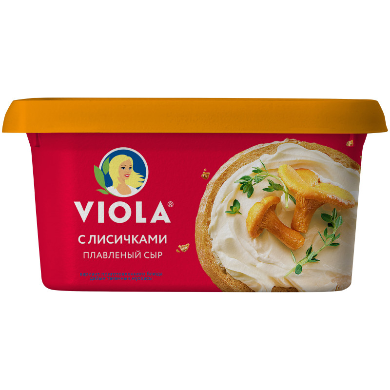 Сыр плавленый Viola с лисичками 50%, 400г — фото 1