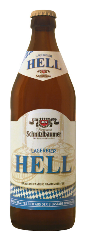 Пиво Schnitzlbaumer Лагер Хель светлое фильтрованное 4.9%, 500мл