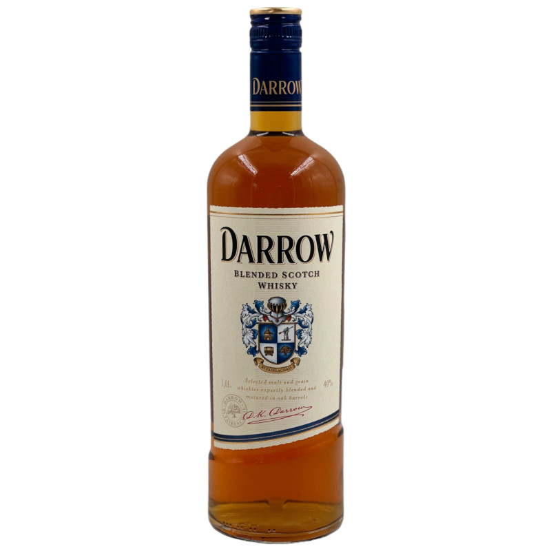 Виски Darrow Blended Scotch Whisky шотландский купажированный 40%, 1 л