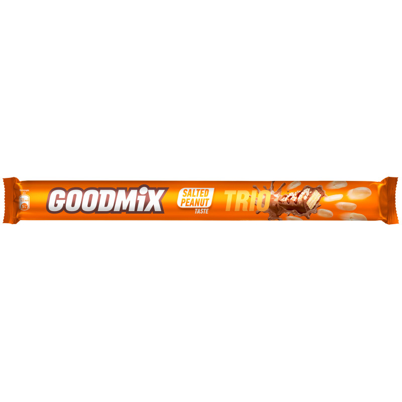 Конфета Goodmix Salted Peanut taste соленый арахис с хрустящей вафлей, 69г