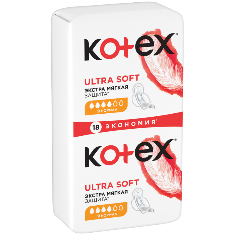 Прокладки Kotex Soft Нормал гигиенические, 18шт — фото 2