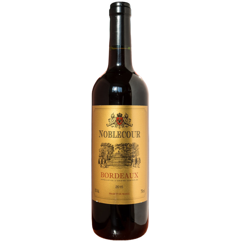 Вино Cheval Quancard Noblecour Bordeaux AOP красное сухое 13%, 750мл